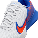 Nike Court Air Zoom Vapor Pro 2 HC Men's Tennis Shoes - White/Hyper Crimson