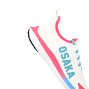 Osaka Furo Play Unisex Hockey Shoes - White Retro/Blue Raspberry