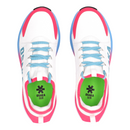 Osaka Furo Play Unisex Hockey Shoes - White Retro/Blue Raspberry