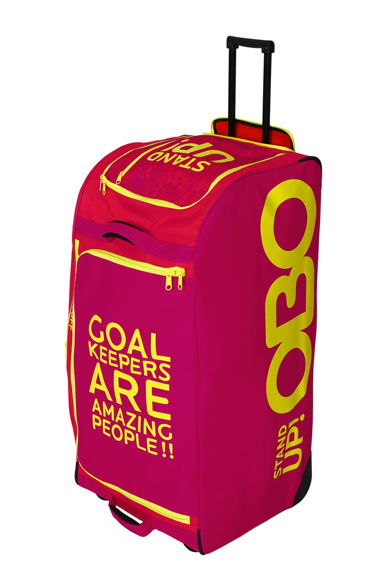 OBO Stand Up Wheelie Goalkeeping Bag