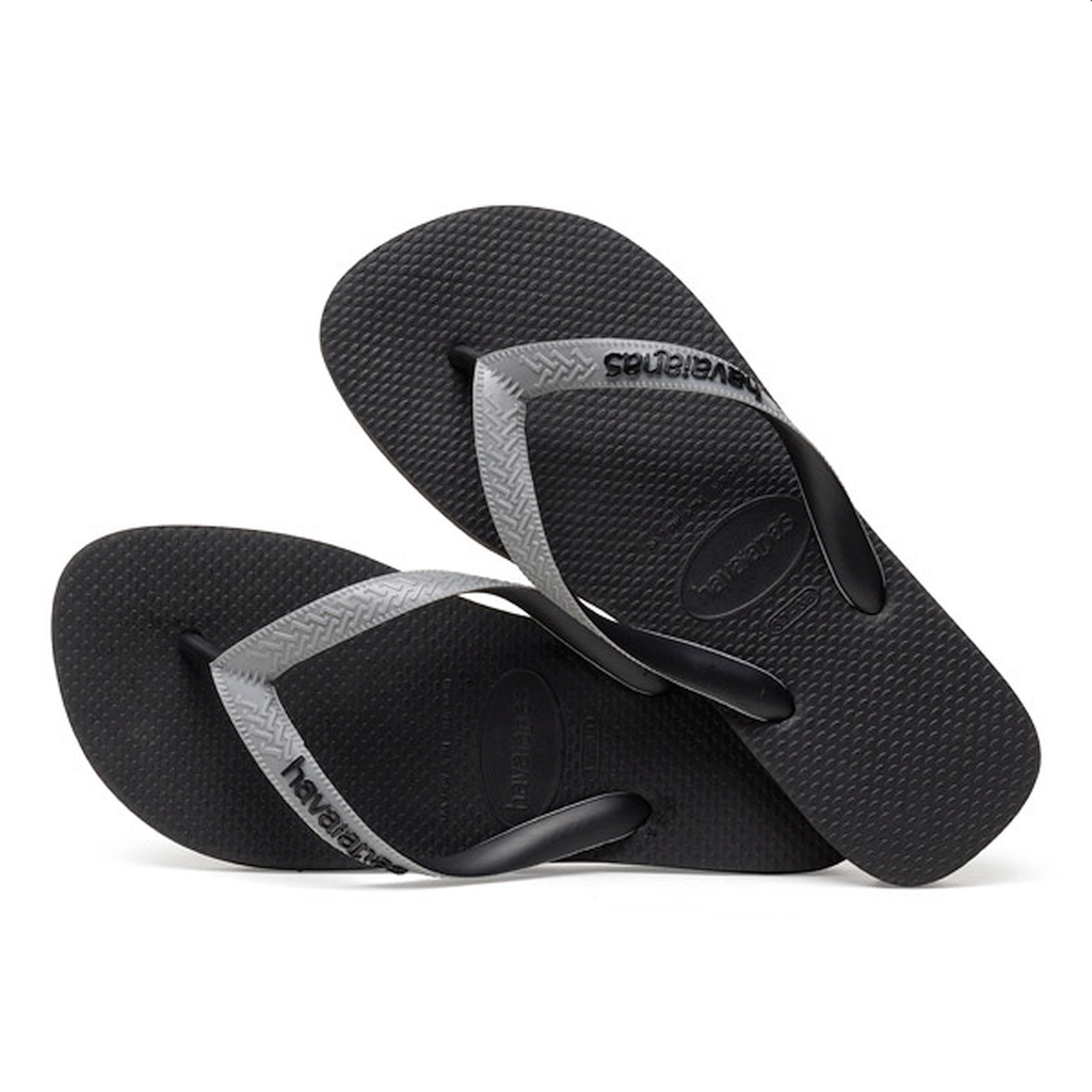 Havaianas Top Mix Black/Steel Grey Slip Slops - Main Image