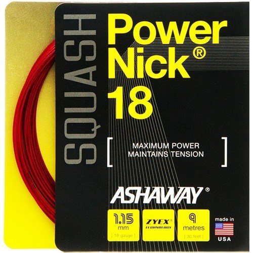 Ashaway PowerNick 18 Squash String – Province Sports