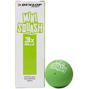 Dunlop Mini Squash Competition Ball - 3 Pack