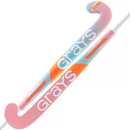 Grays 100i Ultrabow Micro Senior Indoor Hockey Stick - Mint/Pink