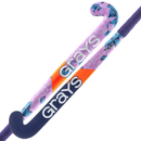 Grays Aftershockk UB MC Junior Hockey Stick - Purple/Blue