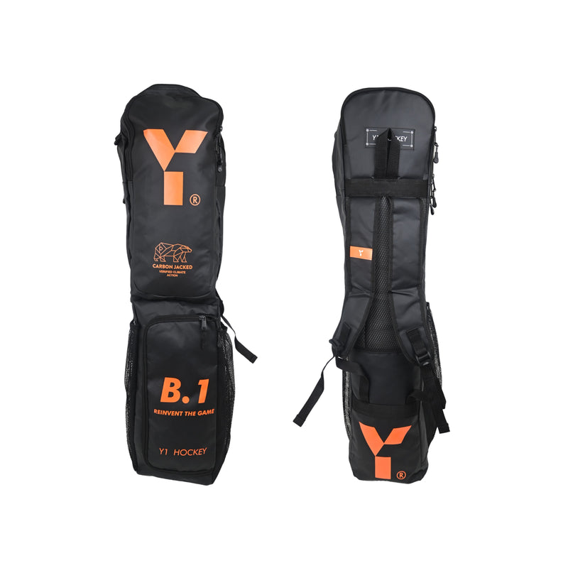 Y1 B1 Hockey Stickbag - Black/Orange – Province Sports