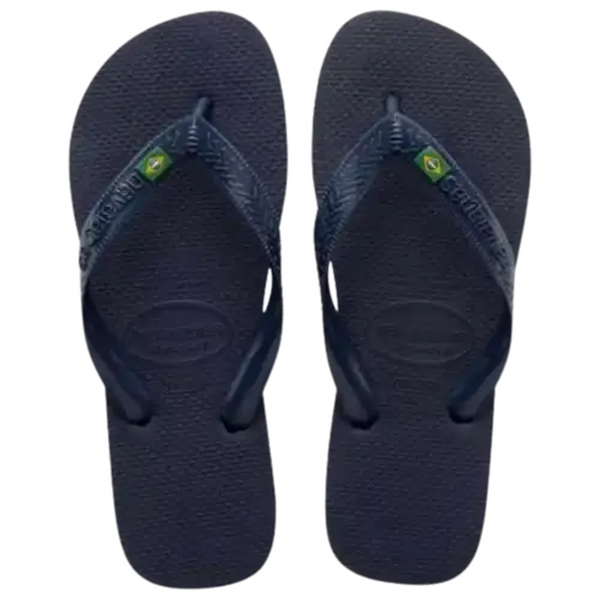 Havaianas Brazil Navy Blue Slip Slops