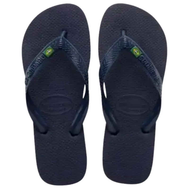 Havaianas Brazil Navy Blue Slip Slops
