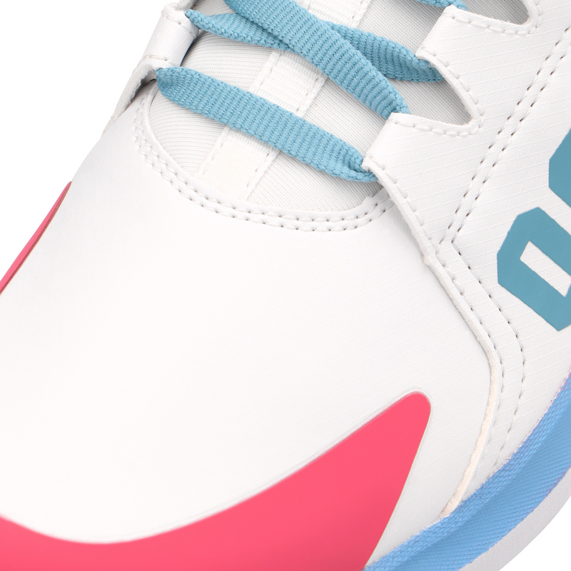 Osaka Furo Play Unisex Hockey Shoes - White Retro/Blue Raspberry