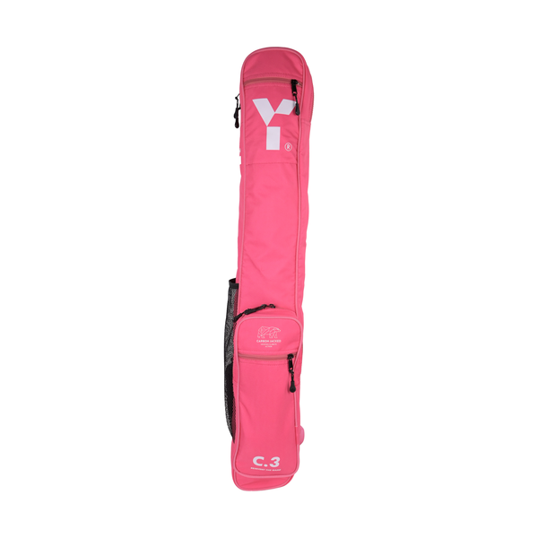 Y1 JJ28 C.3 Cordura Hockey Stickbag - Pink/White