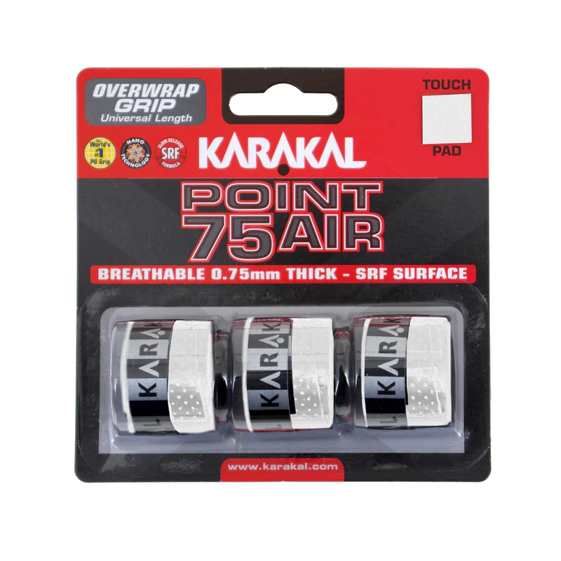 Karakal Point 75 Air Overgrip (3 Pack)