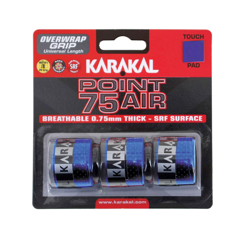 Karakal Point 75 Air Overgrip (3 Pack)