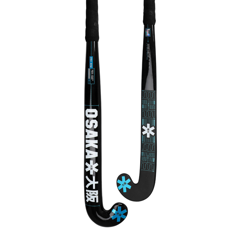 Osaka Pro Bow 70 Hockey Stick 2025 - Electric Blue