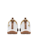 Teuton ST2 Unisex Indoor Court Shoes - White/Khaki