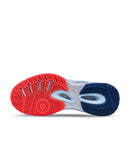 Teuton ST2 Unisex Indoor Court Shoes - Light Blue/Red