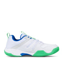 Teuton ST2 Unisex Indoor Court Shoes - White/Green