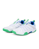 Teuton ST2 Unisex Indoor Court Shoes - White/Green