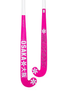 Osaka Mid Bow WD Junior Indoor Hockey Stick - Electric Fuchsia
