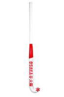 Osaka Low Bow Advanced 40 Hockey Stick - Pompeian Red