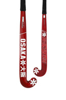 Osaka Low Bow Advanced 85 Hockey Stick - Pompeian Red