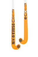 Osaka Mid Bow WD Junior Indoor Hockey Stick - Orange Tiger