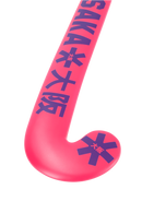 Osaka Mid Bow WD Junior Indoor Hockey Stick - Hot Pink