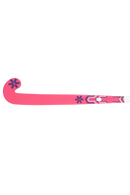 Osaka Mid Bow WD Junior Indoor Hockey Stick - Hot Pink