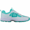 Brabo Tribute Hockey Shoes - Aqua/White