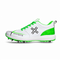 Payntr V-Spike Cricket Shoes - White/Green