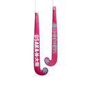 Osaka Mid Bow WD Junior Indoor Hockey Stick - Raspberry