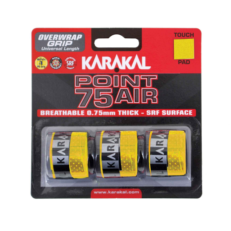 Karakal Point 75 Air Overgrip (3 Pack)