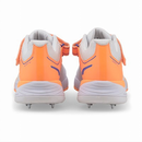 Puma 22.1 Bowling Spike Cricket Shoes (White/Orange)
