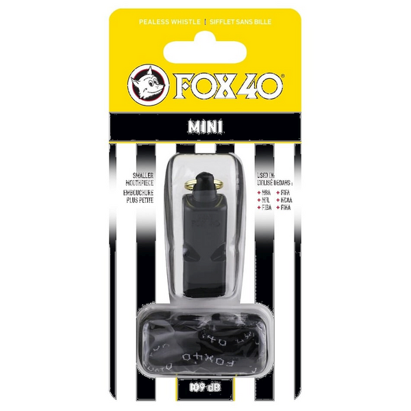 Fox40 Mini Whistle with Lanyard