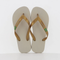 Ipanema Classica Brasil II Slip Slops - Beige Gold