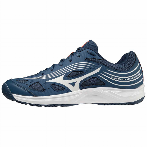 Mizuno Cyclone Speed 3 Squash Shoes (Blue)