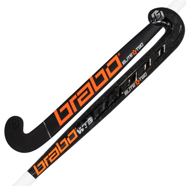 Brabo Elite 2 WTB Forged Carbon Extra Low Bow Hockey Stick 2024