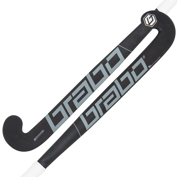 Brabo IT-50 Black Edition Low Bow Indoor Hockey Stick 2023
