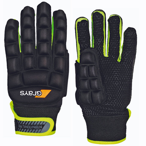 Grays Touch Field Hockey Glove - Left Hand - Black / Xs