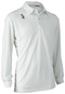Kookaburra Pro Active Long Sleeve Cricket Shirt - White