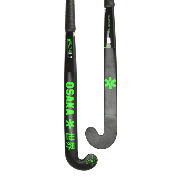 Osaka Pro Tour 10 2.0 Low Bow Indoor Hockey Stick - Iconic Black