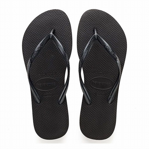 Havaianas Slim Black Slip Slops