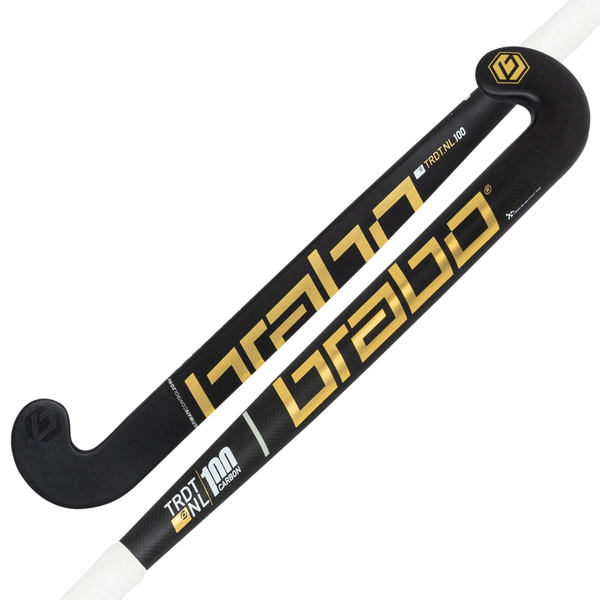 Brabo Traditional Carbon 100 Extra Low Bow Hockey Stick 2024