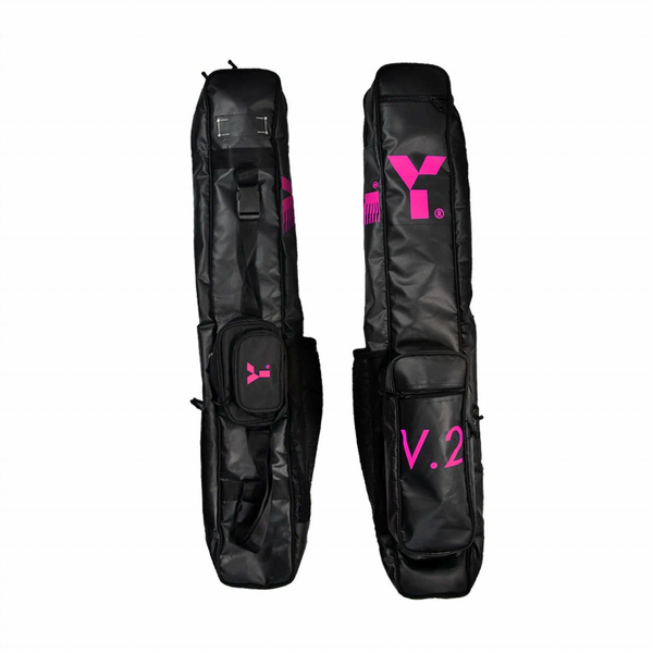 Y1 V2 Stickbag - Black/Pink