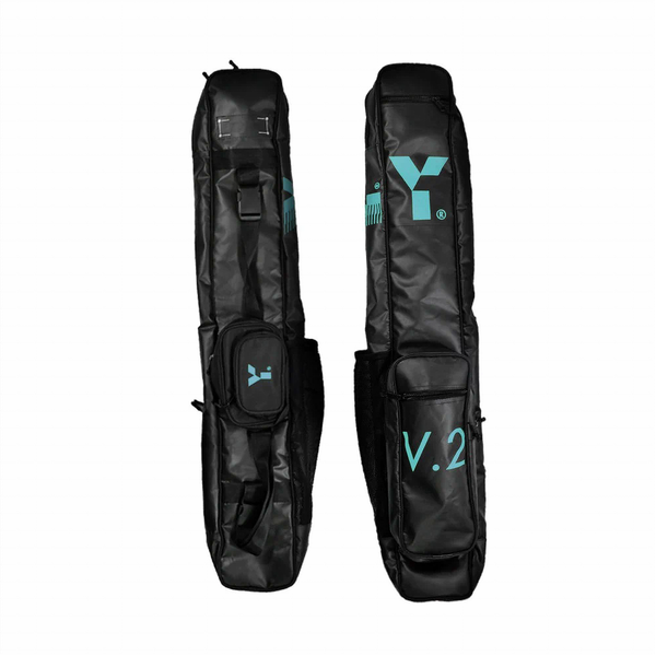 Y1 V2 Stickbag - Black/Teal