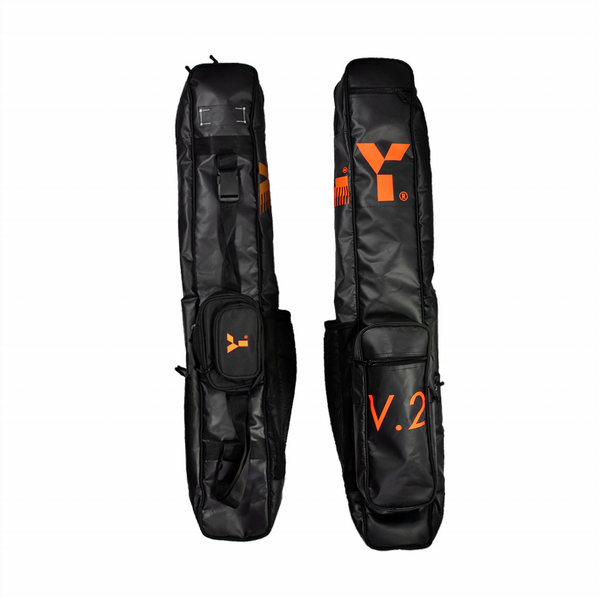 Y1 V2 Stickbag - Black/Orange