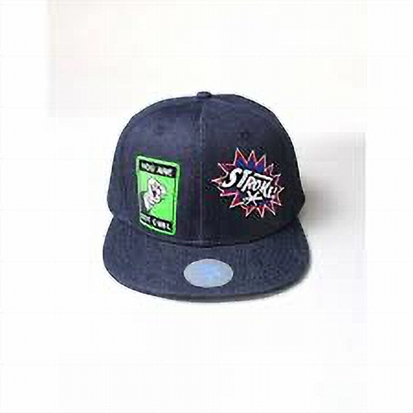 Osaka Snapback Cap - Denim 'Stroke'